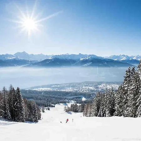 Crans Montana - Au Pied Du Telepherique Lejlighed *